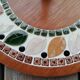 Ceramic wood cheese platter