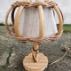 Table lamp, bamboo and rattan, vintage, 60