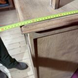 Buffet cupboard in oak brut art deco 1940-50