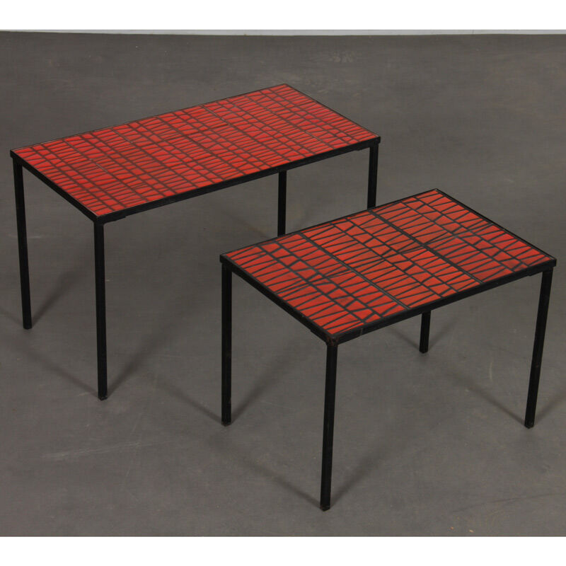 Nesting tables by Roger Capron, 1960