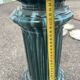 Large cache-pot on a ceramic column – In the style of Clément