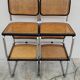 Set of 4 Marcel Breuer cesca black b32 chairs