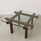 Minimalist coffee table designed by Alfred Hendrickx, Belform, 1950