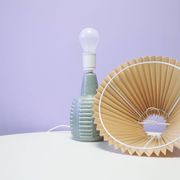 Lampe de table vintage vert menthe Søholm