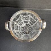 Seau à glace cristal et argent 925 – Gebrüder Deyhle