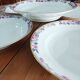 Set of 5 deep plates in Limoges porcelain Bhl