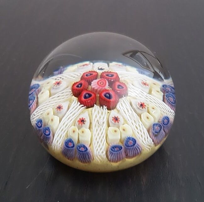 Ball of sulfide paperweight