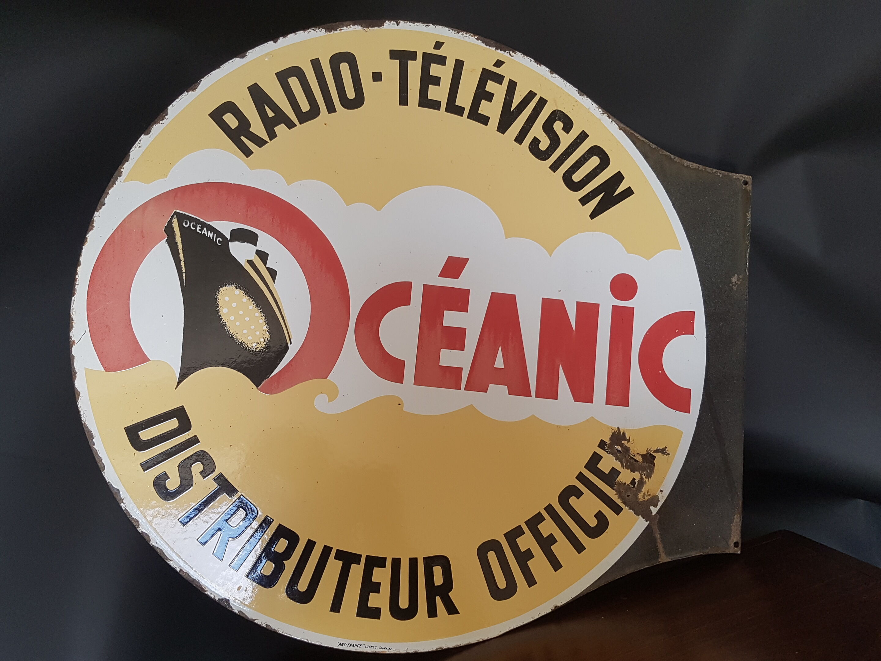 Oceanic Radio TV 64x59 cm
