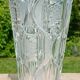 Cut glass vase in Art Deco style