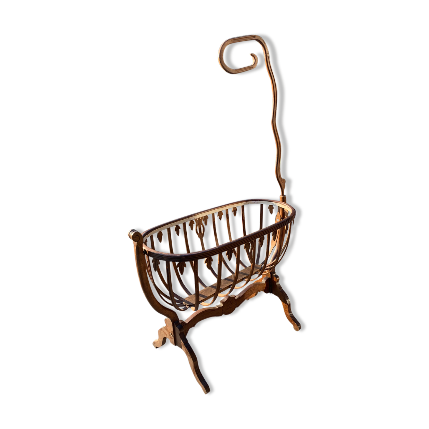 Ancient wooden cradle