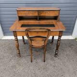 Louis Philippe style flat stepped desk