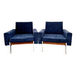 Paire De Fauteuils Club