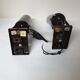 Set of two wall lights (Spots) Brown Brand Lita - Design 60's 70's
