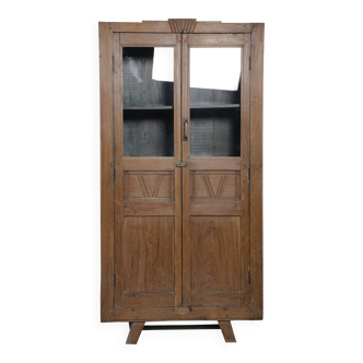 Armoire en teck ancien style art dco