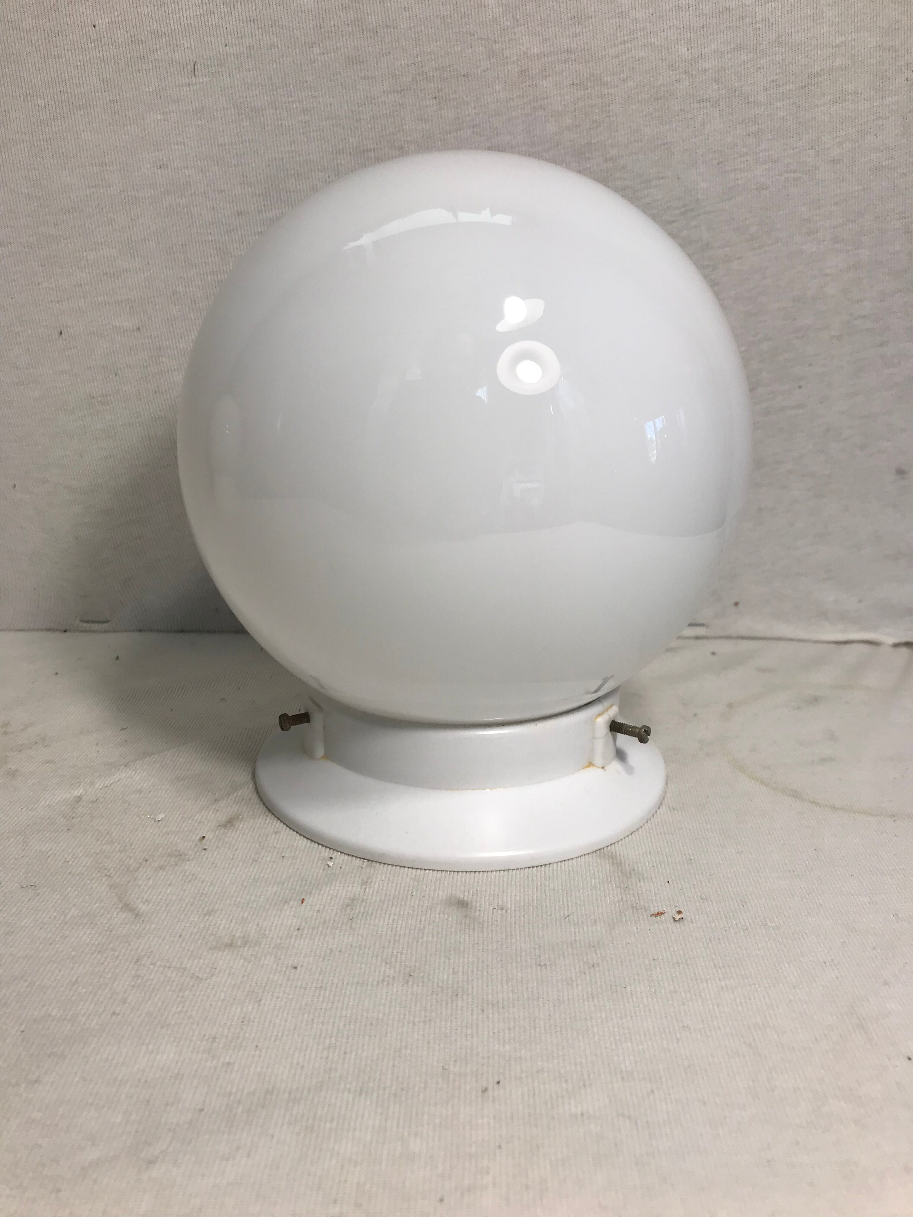 Old ball ceiling light