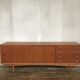Scandinavian enfilade, 1950 design, vintage teak
