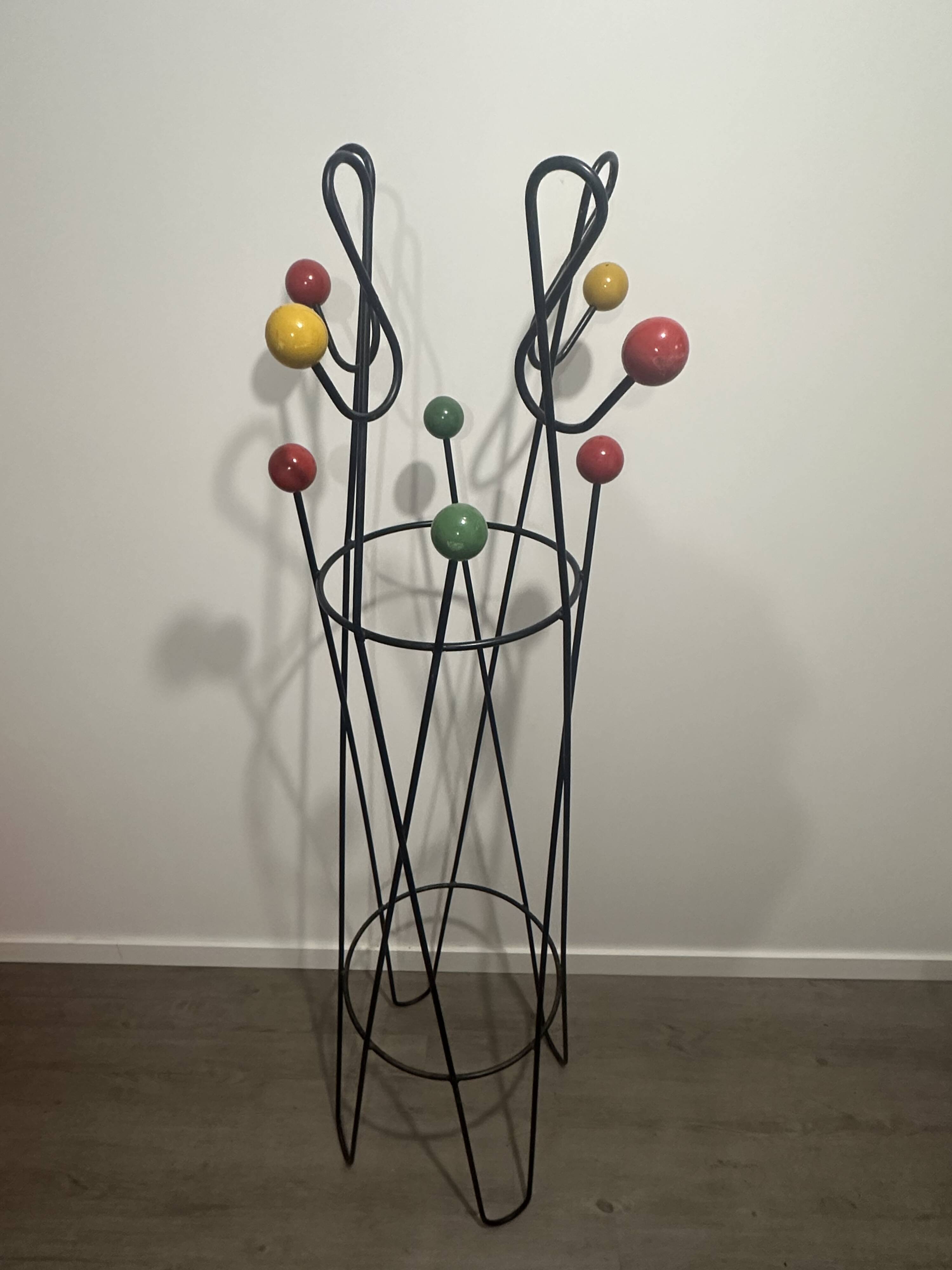 Coat rack "G clef" Roger Feraud