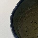 Glazed ceramic bowl/trinket dish, signed