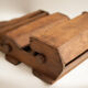 Vintage shelf in wood