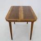 1940s Extendable Dining Table in Walnut, Czechoslovakia