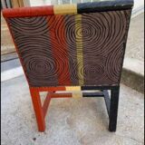 Art Deco armchair inspired by Jean Dunand