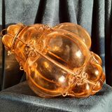 Lantern chandelier murano
