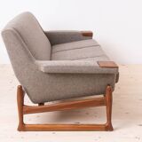 Johannes Andersen Sofa Excellent for AB Trensums Fåtöljfabrik, Reupholstered in KVADRAT