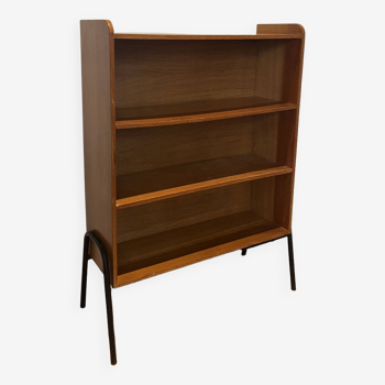 Vintage guariche style bookcase / shelf, 1960