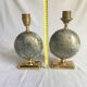 Pair of French 70s lamps Philippe Barbier style