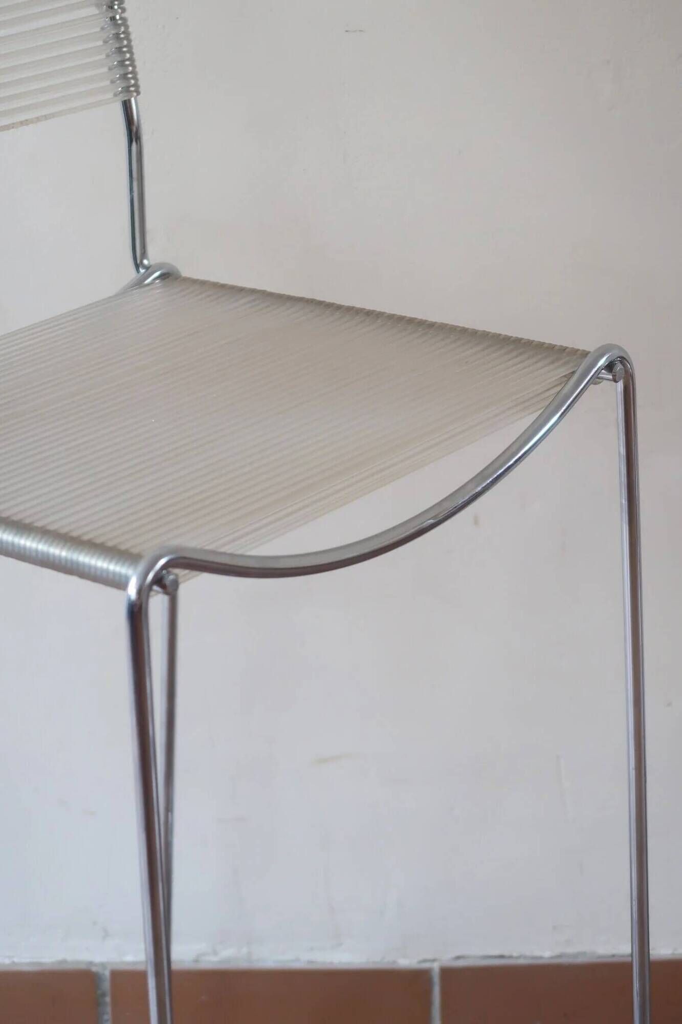 Spaghetti bar stool, Belotti for Alias