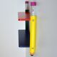 Small pencil wall shelf Pierre Sala clairefontaine collection 1980