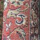 Rug carpet 70s mid century czechoslovakia red 206cm x 300cm