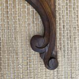 Decorative element, carved wooden wall brackets