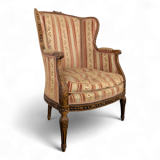 Louis XVI style bergère in oak