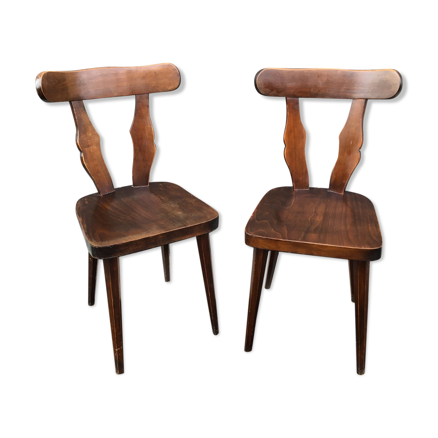 Pair of bistro chairs 1960
