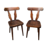 Pair of bistro chairs 1960