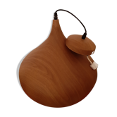 Suspension luminaire lustre "woody"