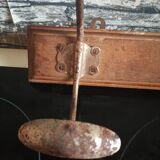 Coat roack old metal wood