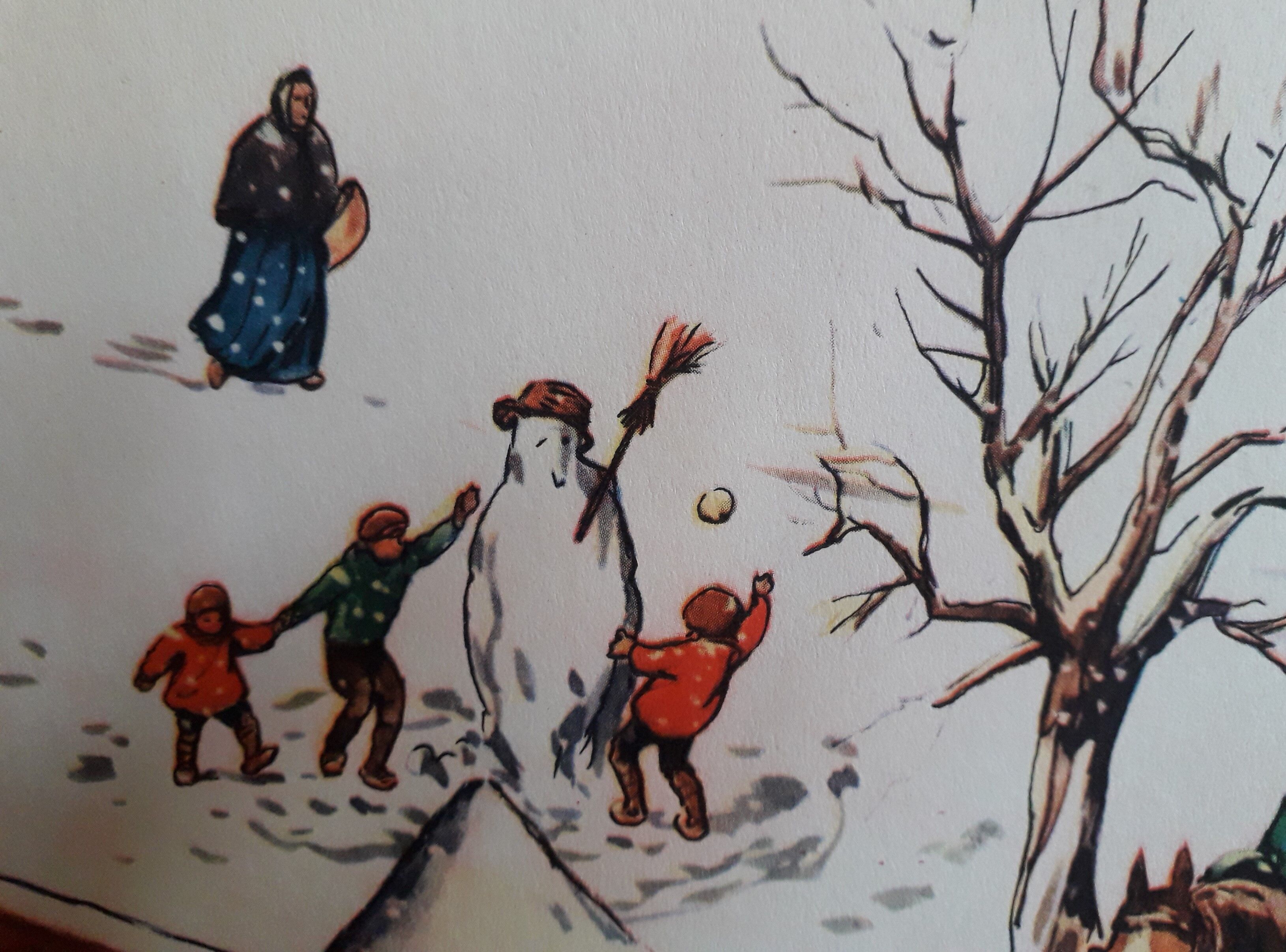 School poster 50s, Rossignol editions in winter and spring