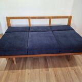 Folding sofa, designer Lejkowski Leśniewski, 1960s, Poland