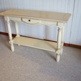 Elegant and classic console – cream color – 1 drawer