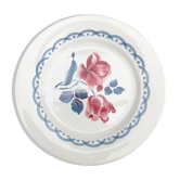 Lot de 5 assiettes plates sarreguemines digoin cannes