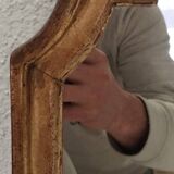 19th century gilded mirror