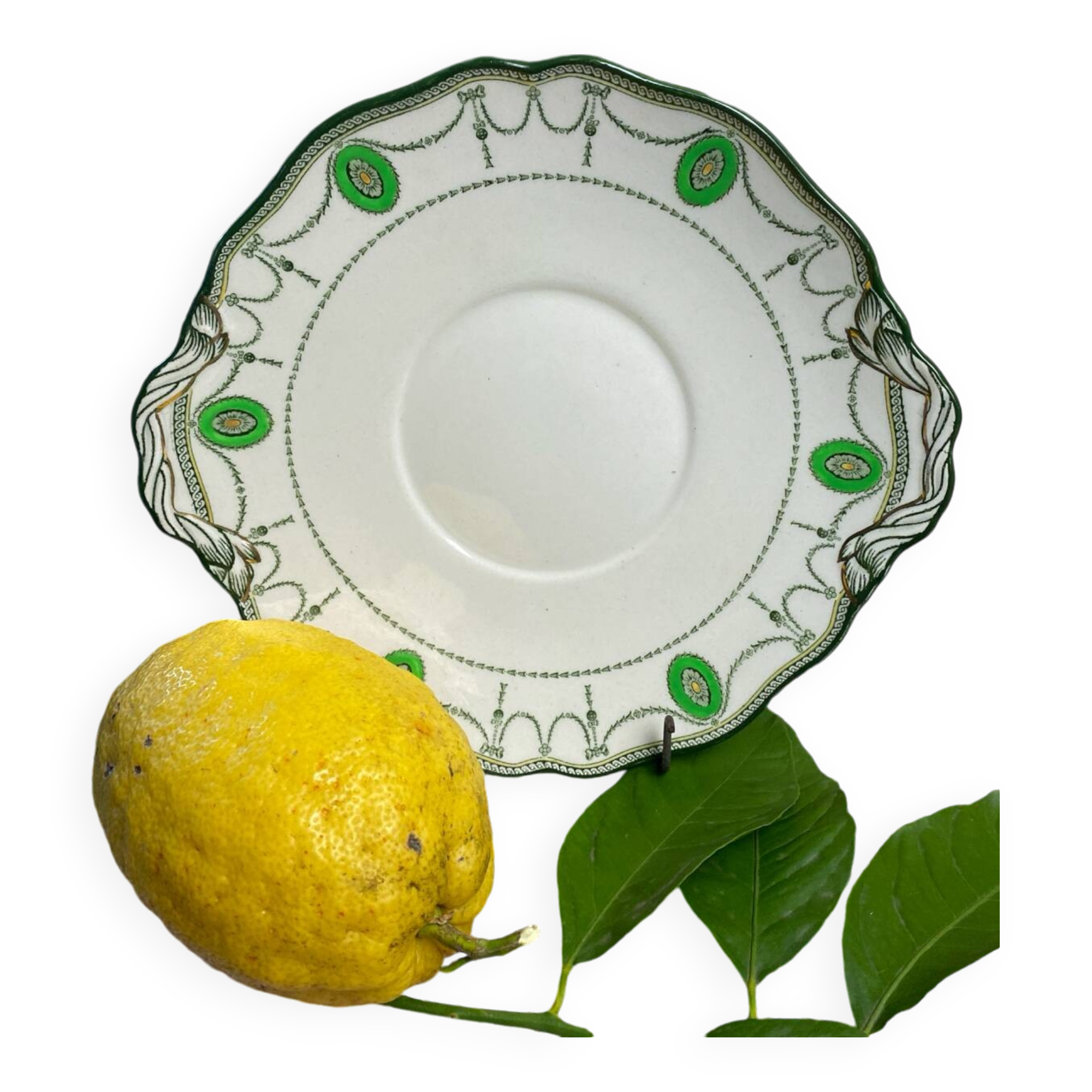Antique Royal Doulton Earthenware Cake Plate