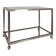 Space Age chrome and smoked glass serving trolley