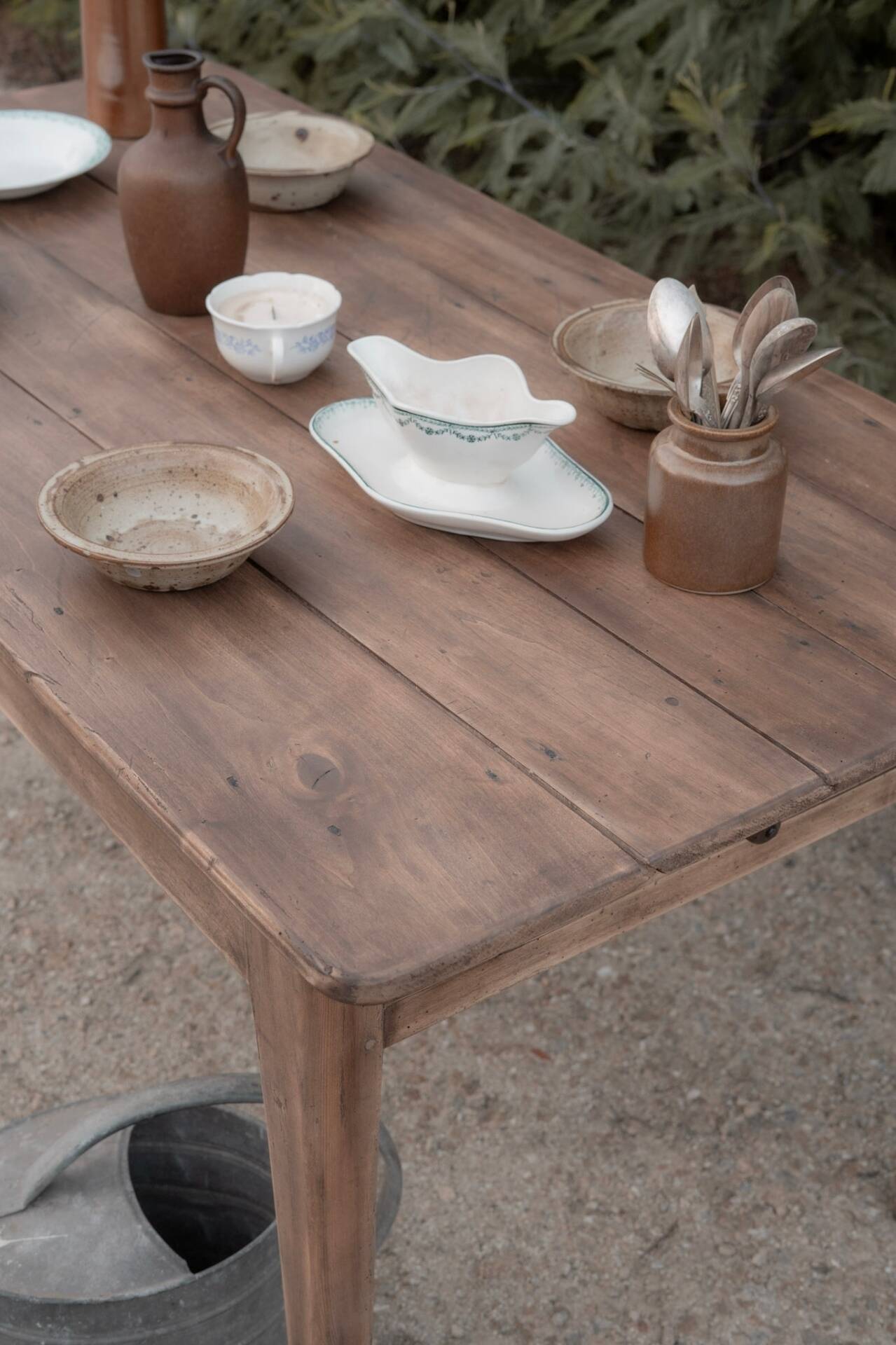 Renovated old farmhouse table
