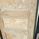 Pair of old fir doors 113x232