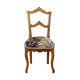 Chaise rembourrée de l’ère en noyer Alfonsin Espagne vers 1880