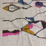 Handmade moroccan berber carpet 293 x 187 cm