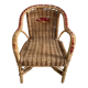 Rattan armchair for children